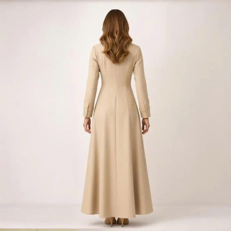 Maxi Shirt Dress Sewing Pattern | Beginner Friendly (XS–XXXL) (PDF Pattern)