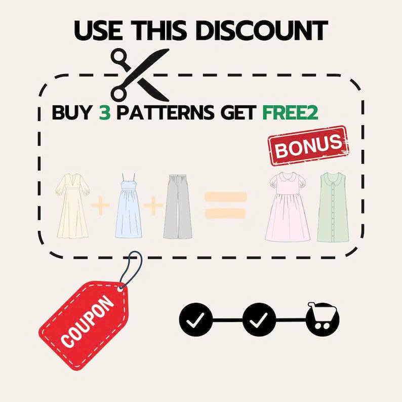 Linen Maxi Dress Sewing Pattern - PDF, Sleeveless Boho Summer Dress with Pockets, Gathered Waist, Sizes XS-5XL